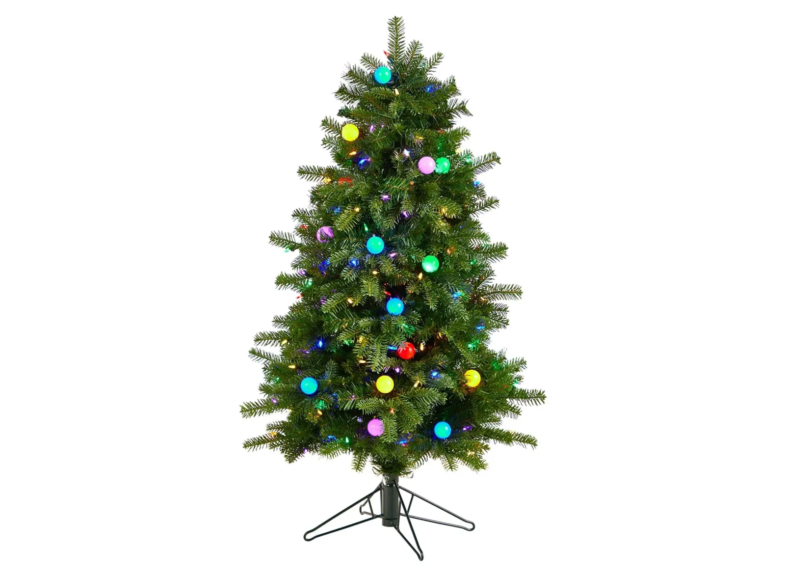 4' Pre-Lit Montana Mountain Fir Artificial Tree