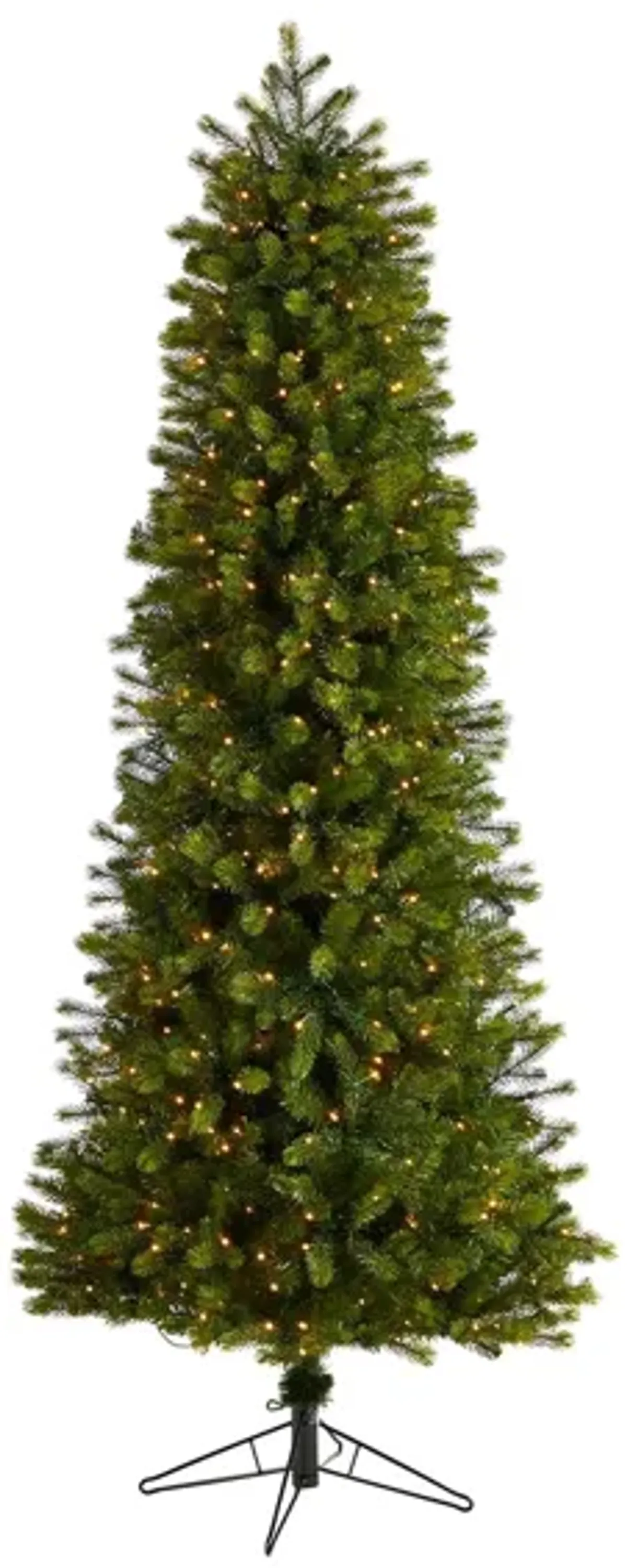 6.5' Pre-Lit Slim Colorado Mountain Spruce Artificial Tree