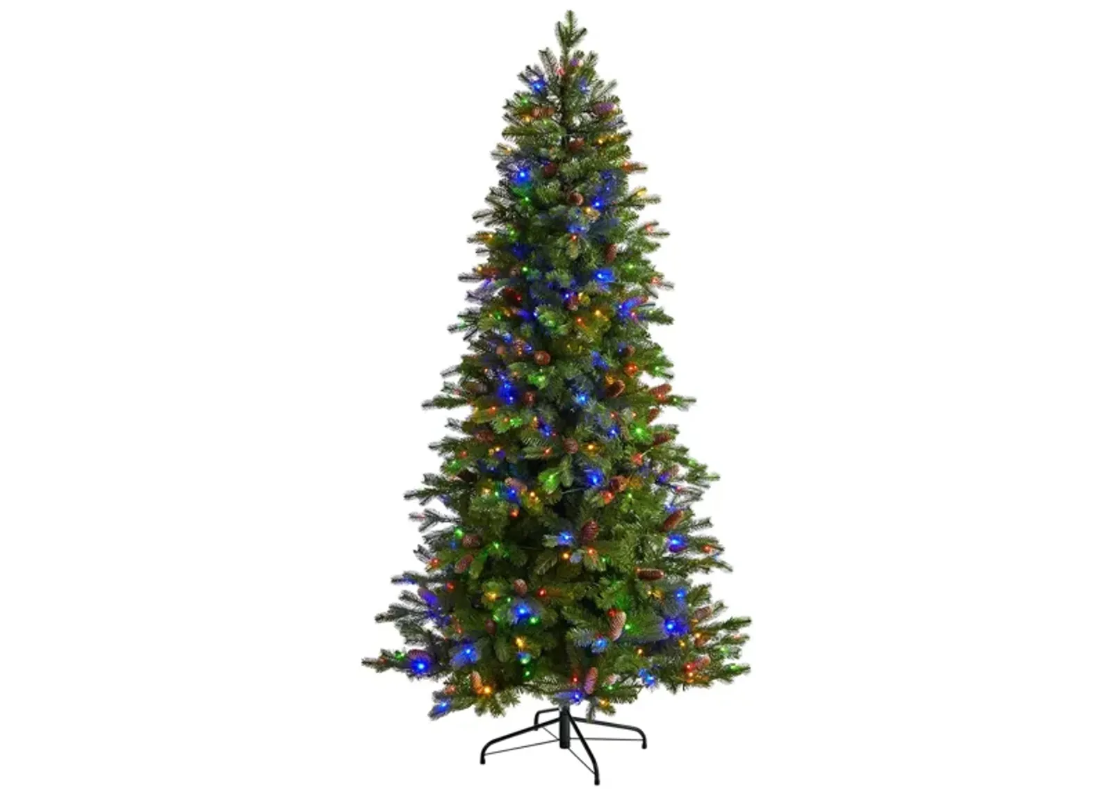 7' Pre-Lit Fraser Fir Artificial Tree