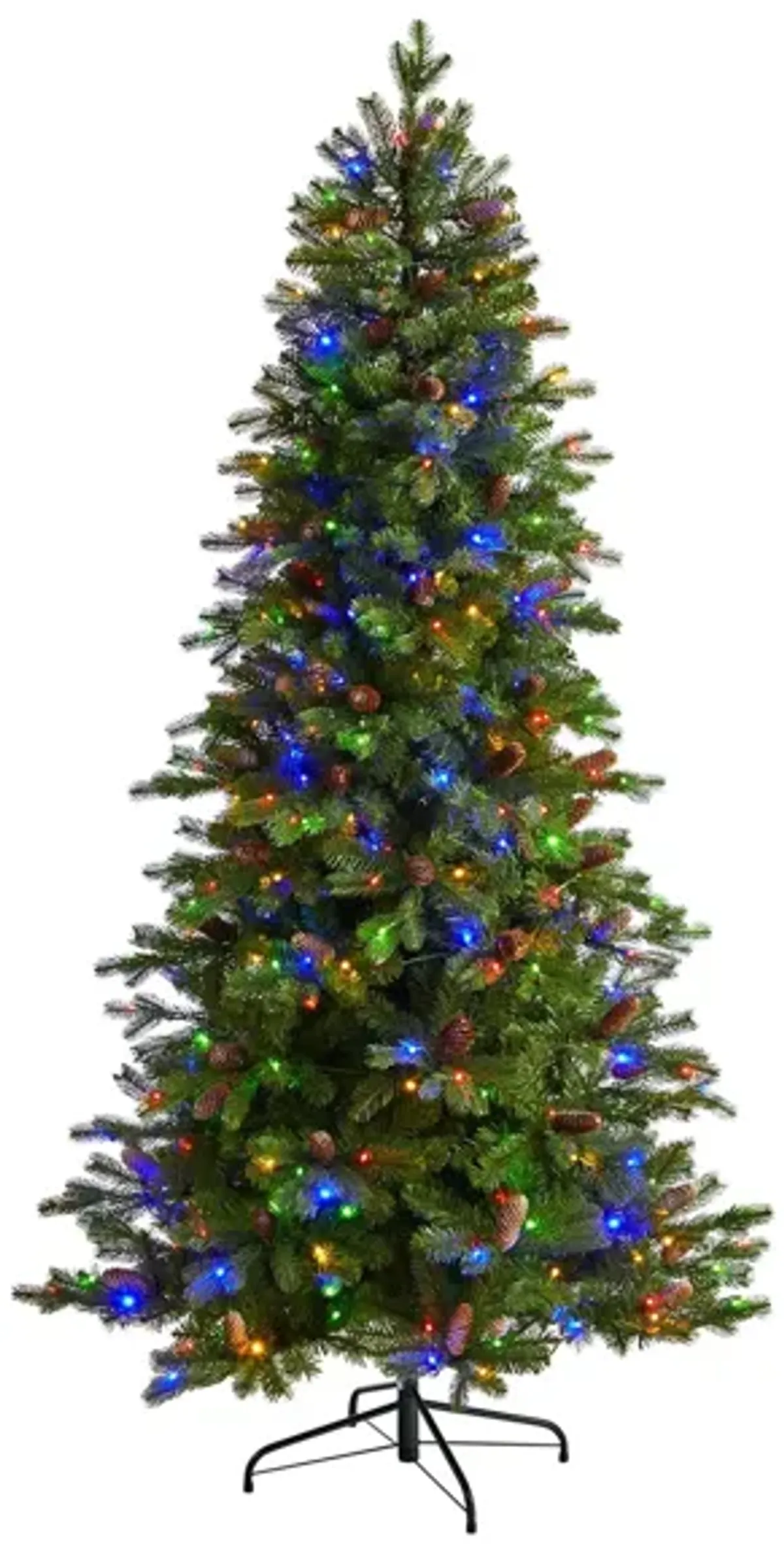 7' Pre-Lit Fraser Fir Artificial Tree