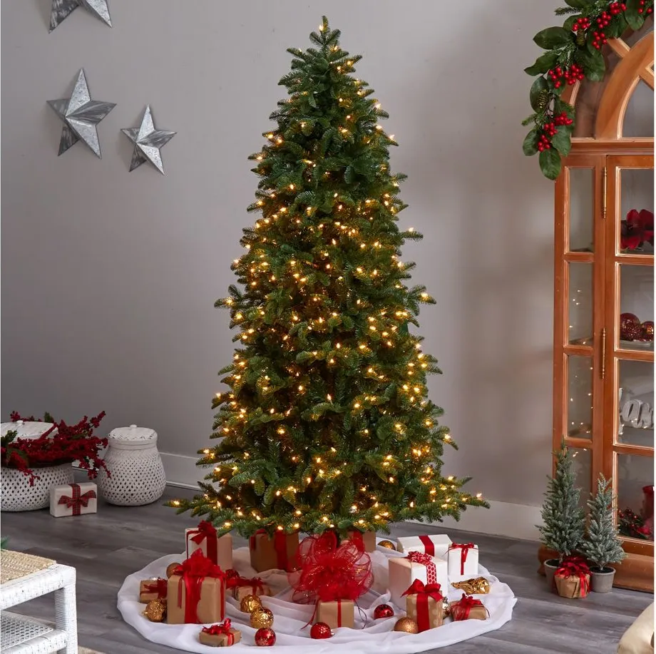 7' South Carolina Fir Artificial Tree in Green by Bellanest