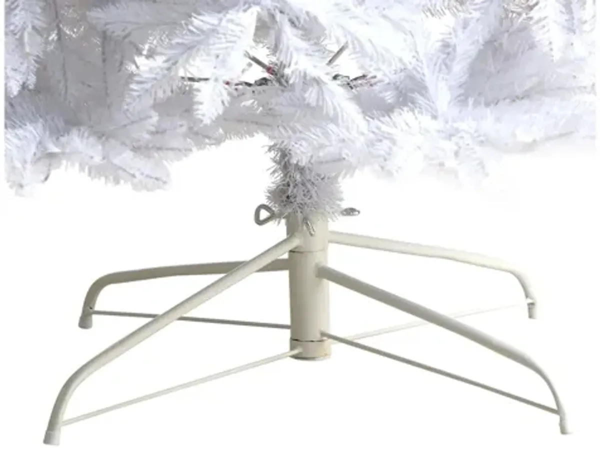 11' Slim White Artificial Tree