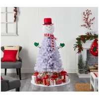 5' Snowman Artificial Tree