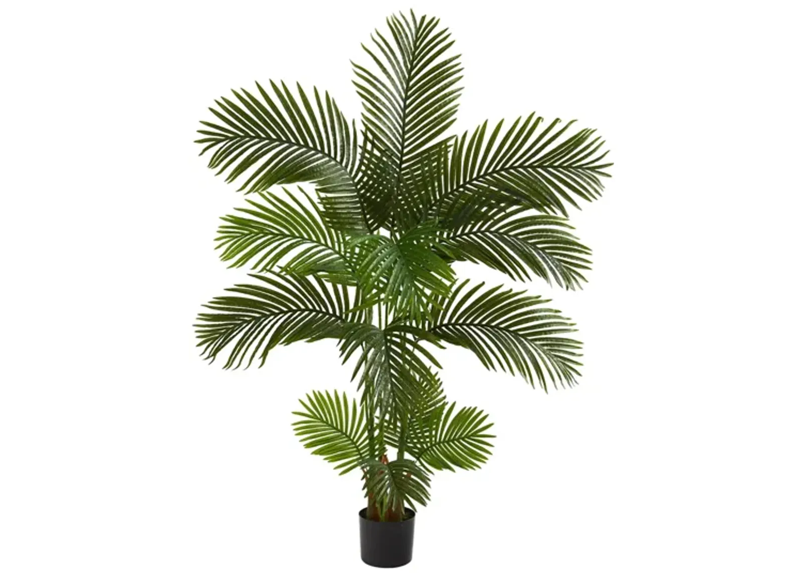 5ft. Areca Palm Artificial Tree in Green by Bellanest