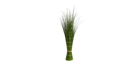 40in. Onion Grass Artificial Plant in Green by Bellanest