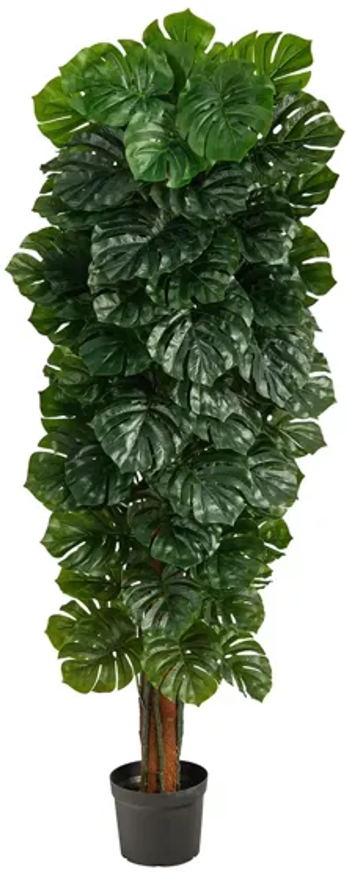 70in. Monstera Artificial Tree (Indoor/Outdoor) in Green by Bellanest