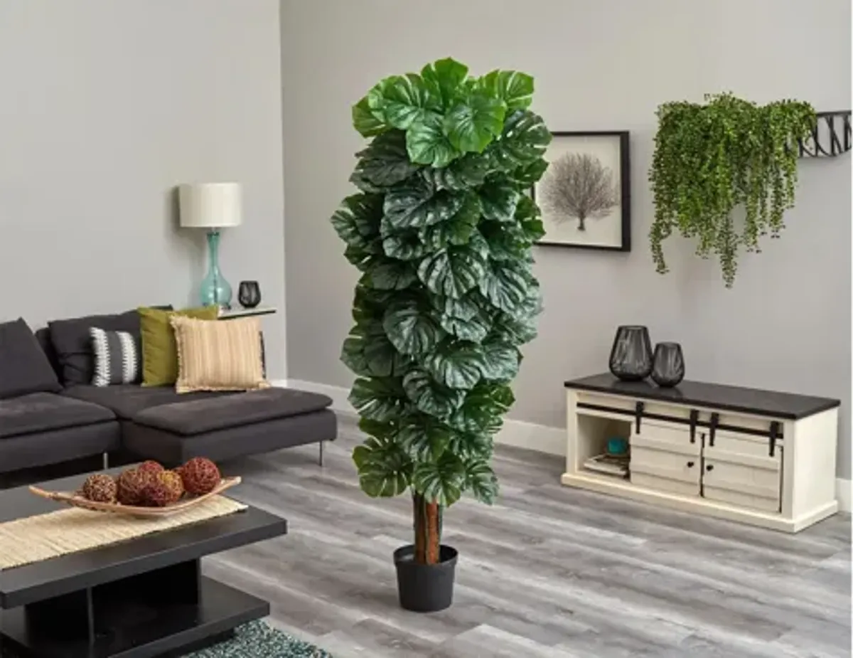 70in. Monstera Artificial Tree (Indoor/Outdoor)
