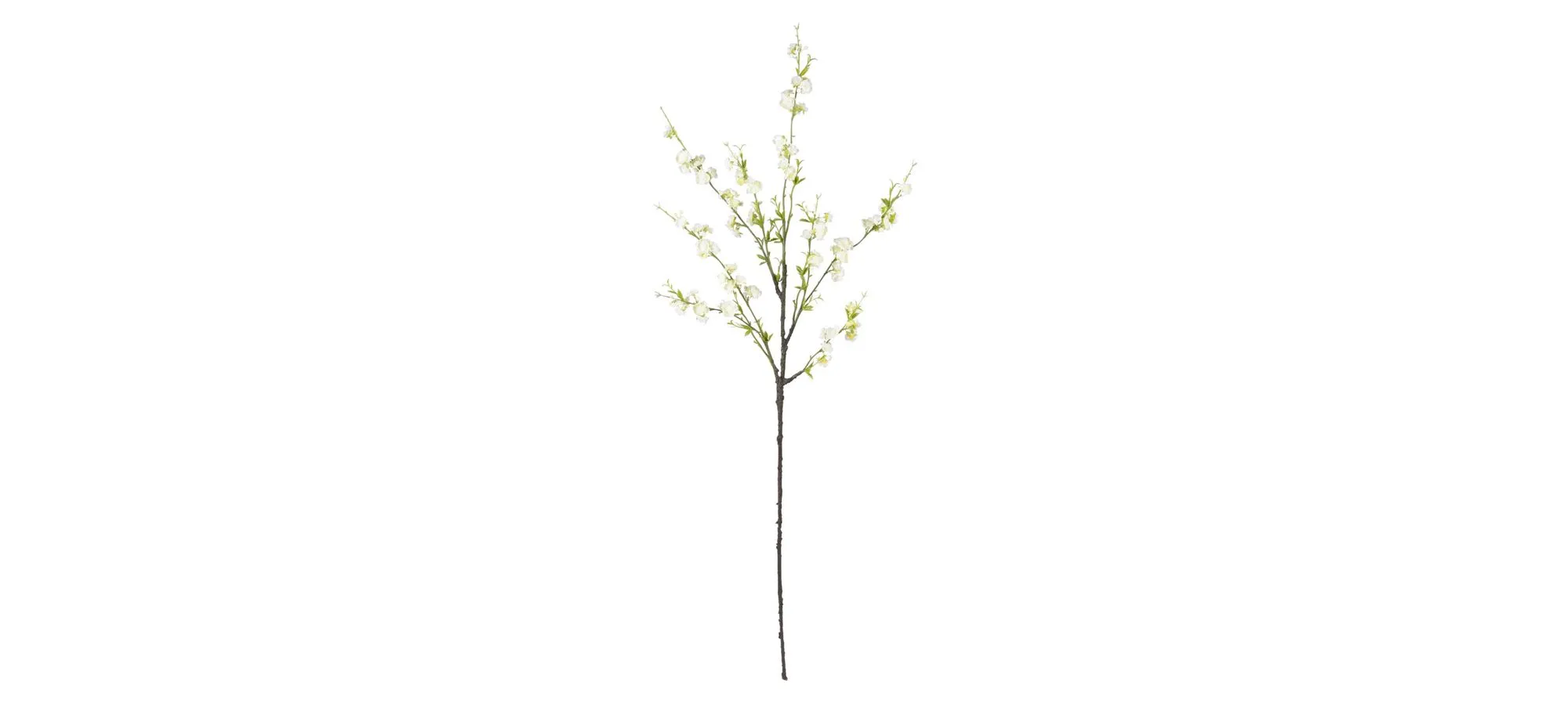 38in. Cherry Blossom Artificial Flower (Set of 6) in White by Bellanest