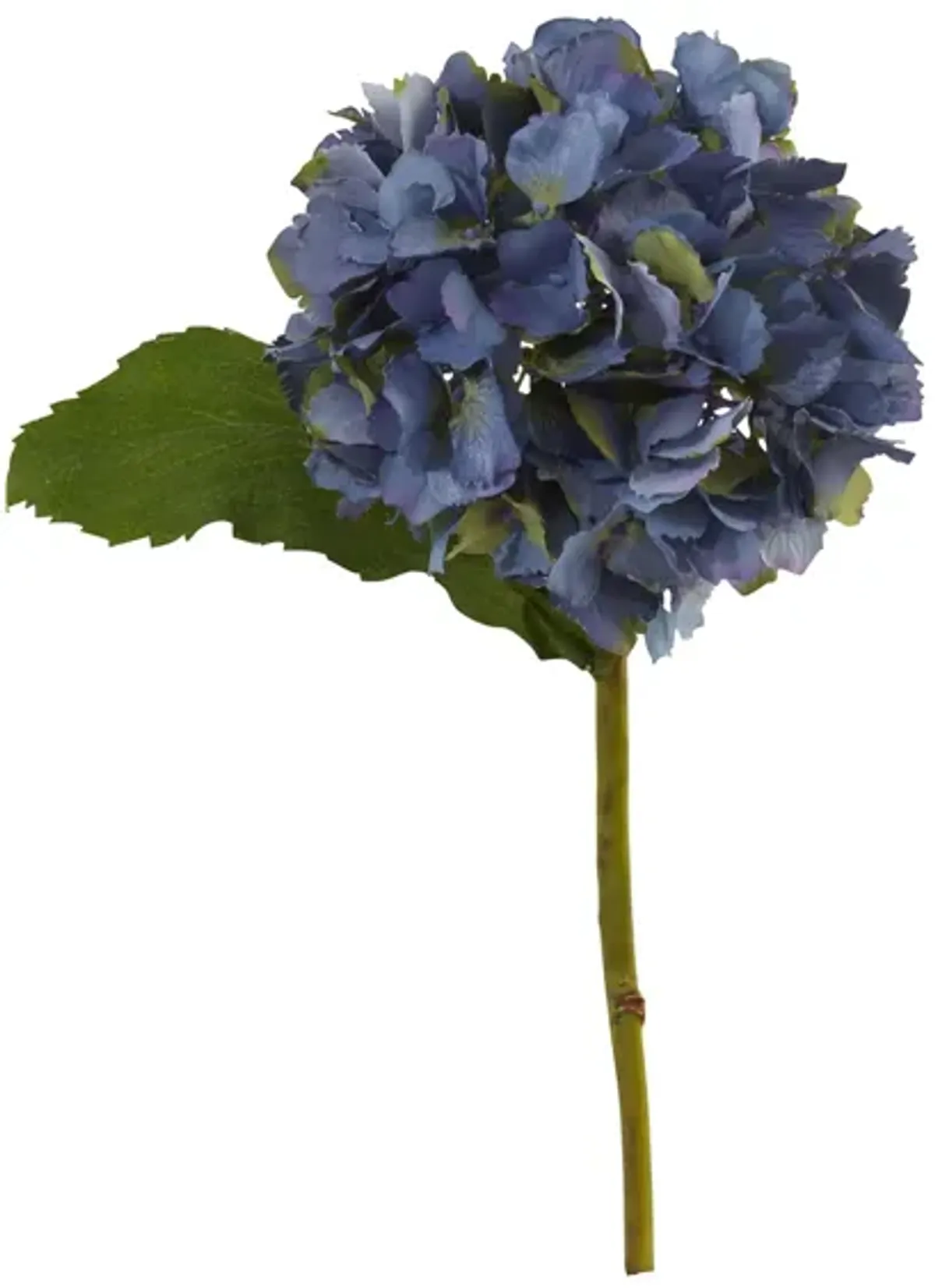 12in. Hydrangea Artificial Flower (Set of 12) in Blue by Bellanest