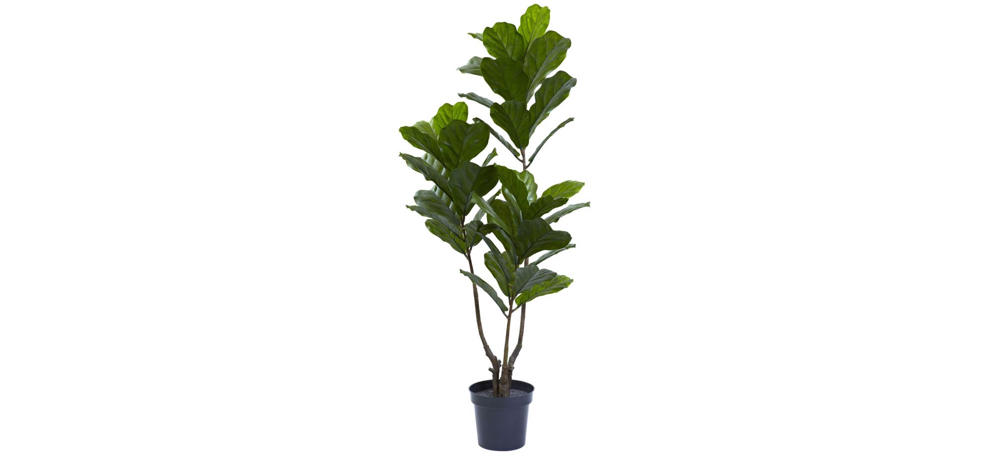 Fiddle Leaf Artificial Tree (Indoor/Outdoor) in Green by Bellanest