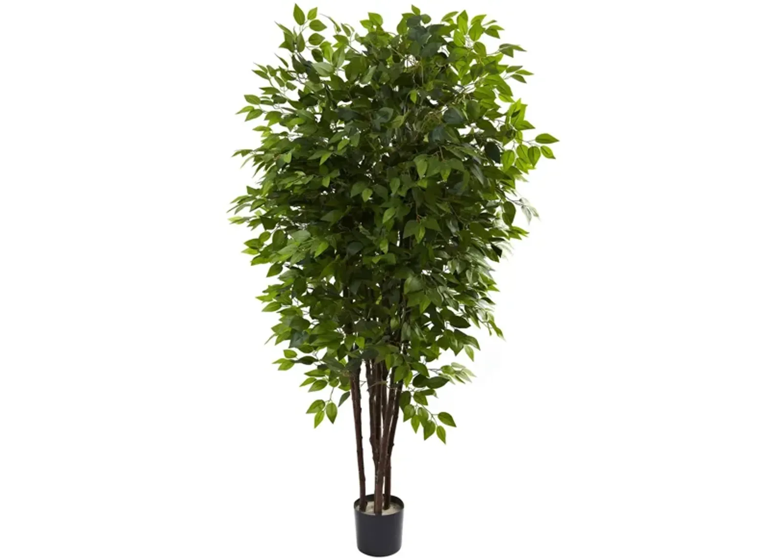 Deluxe Ficus Artificial Tree in Green by Bellanest