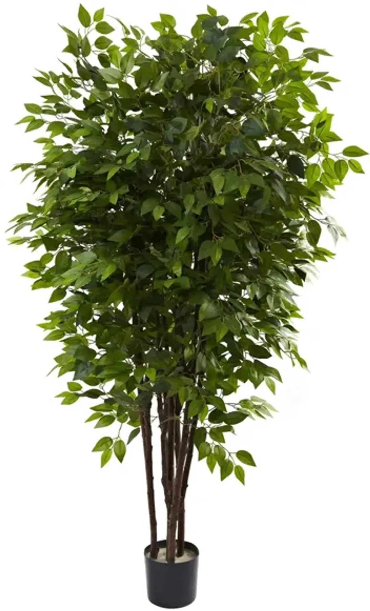 Deluxe Ficus Artificial Tree in Green by Bellanest