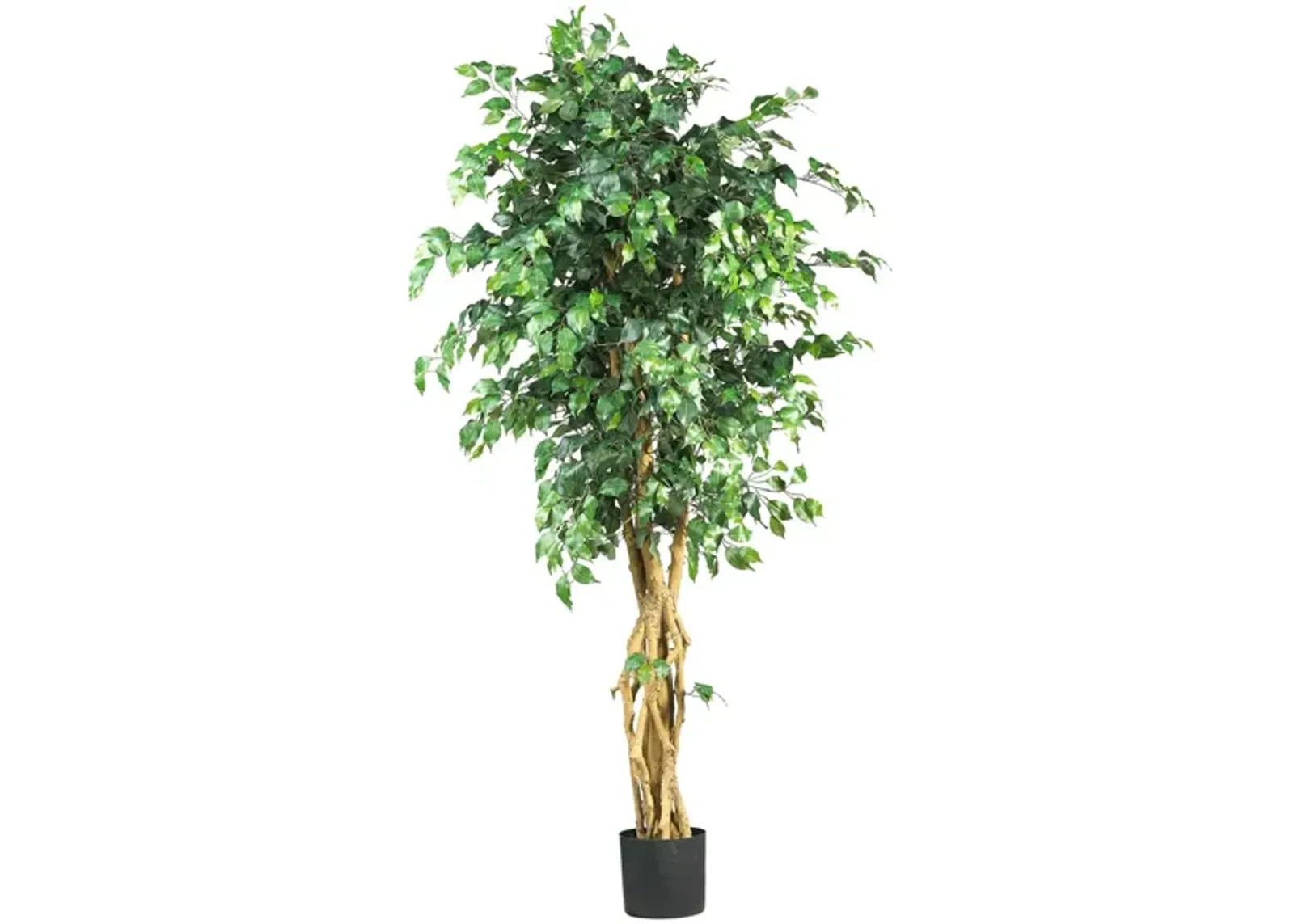 Palace Style Ficus Artificial Tree in Green by Bellanest