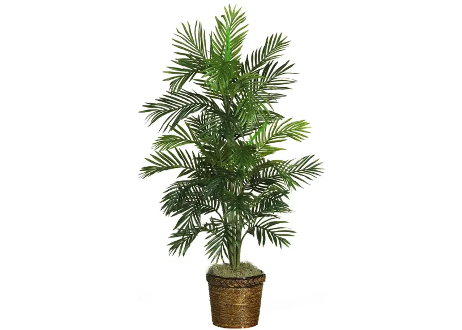 Areca Palm Artificial Tree in Green by Bellanest