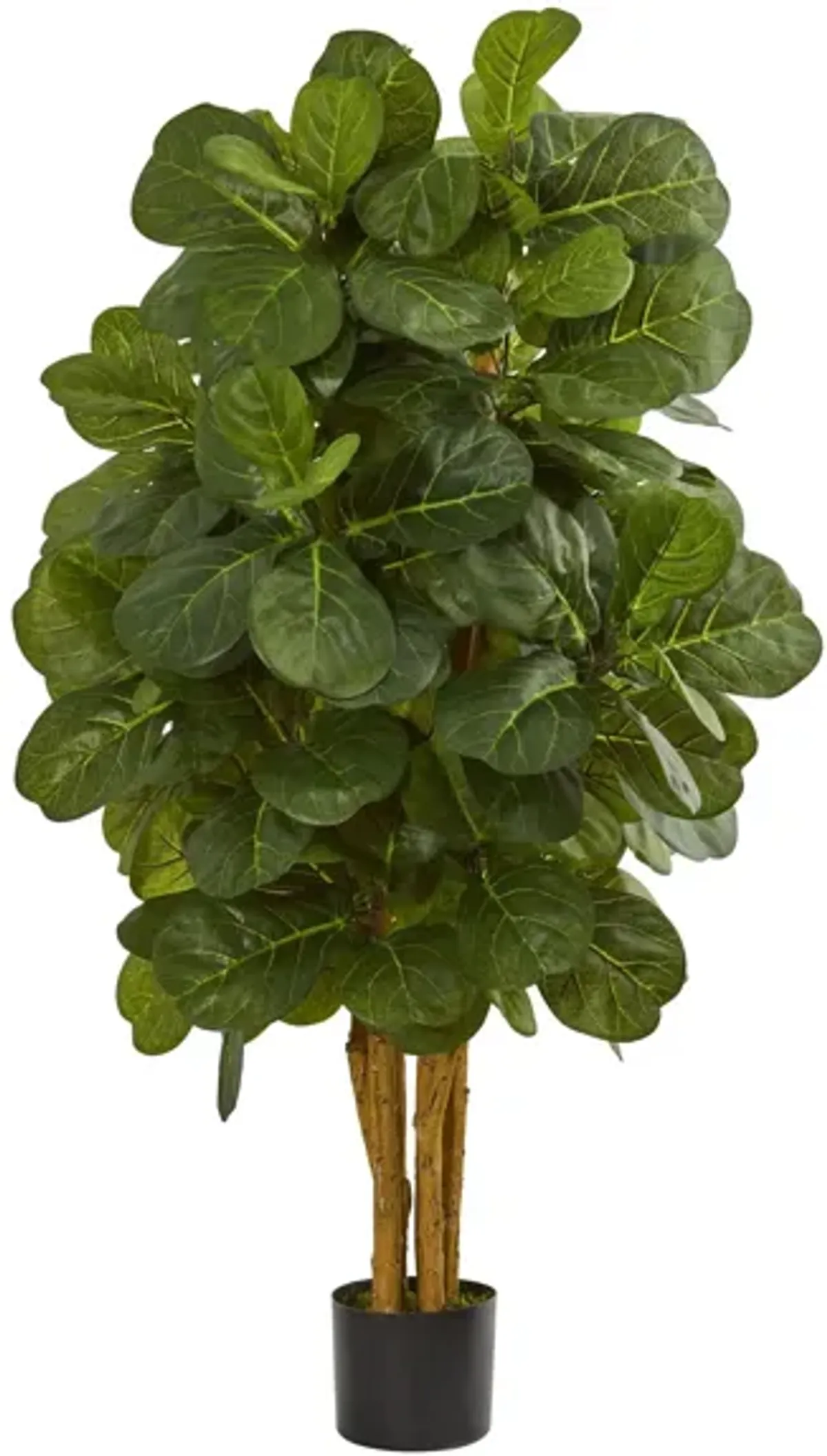 Fiddle Leaf Fig Artificial Tree in Green by Bellanest