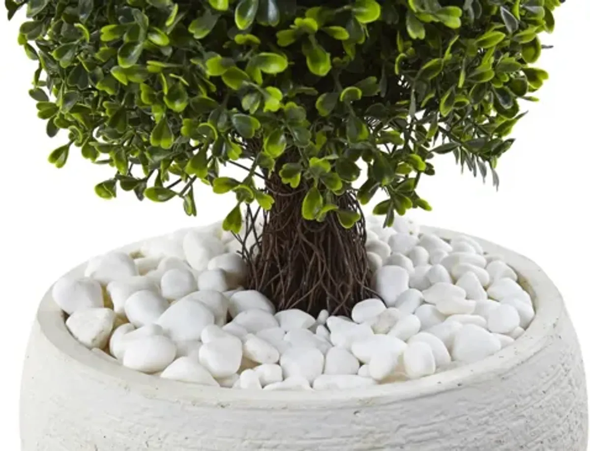 Boxwood Artificial Topiary (Indoor/Outdoor)