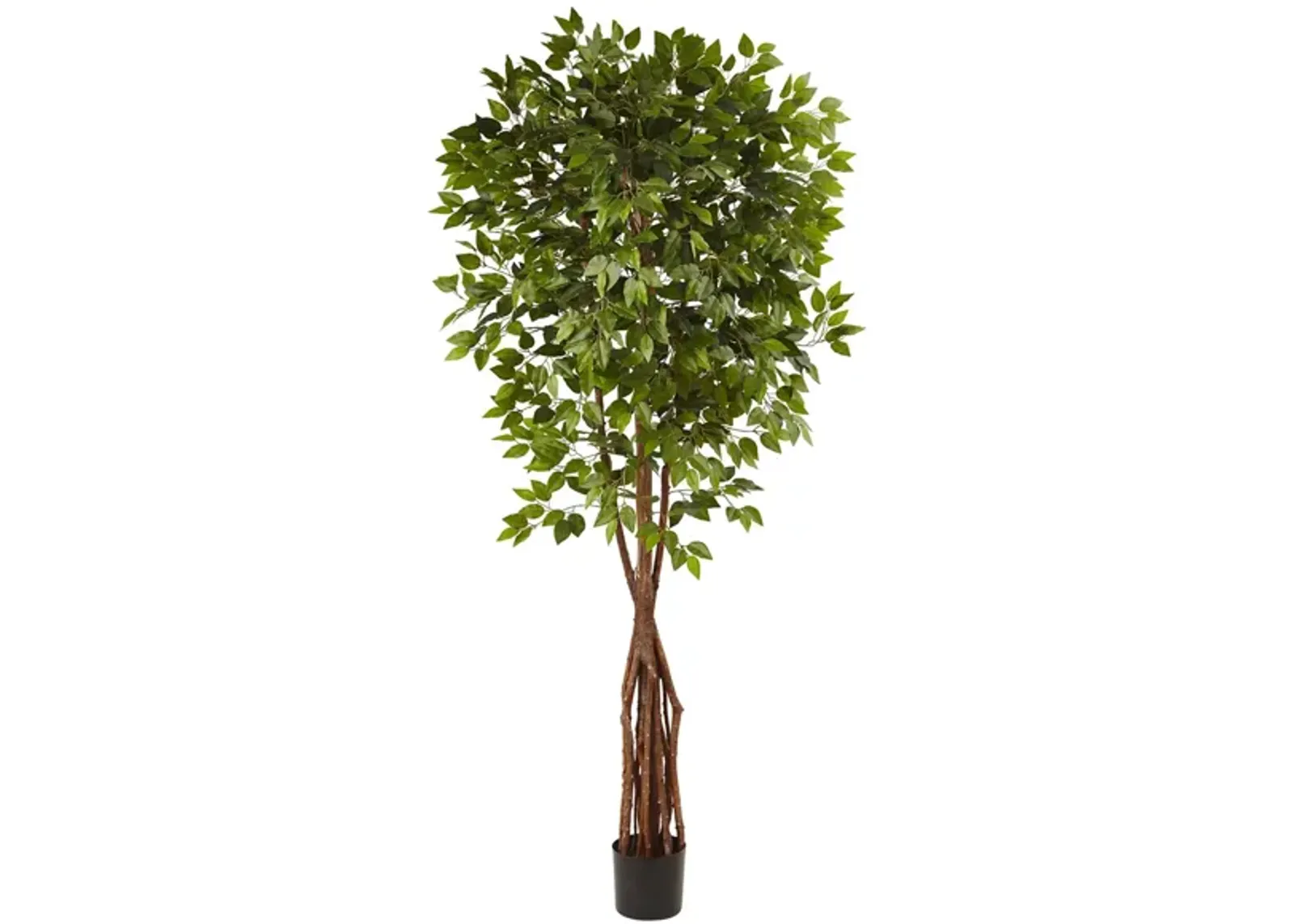 Super Deluxe Ficus Artificial Tree in Green by Bellanest