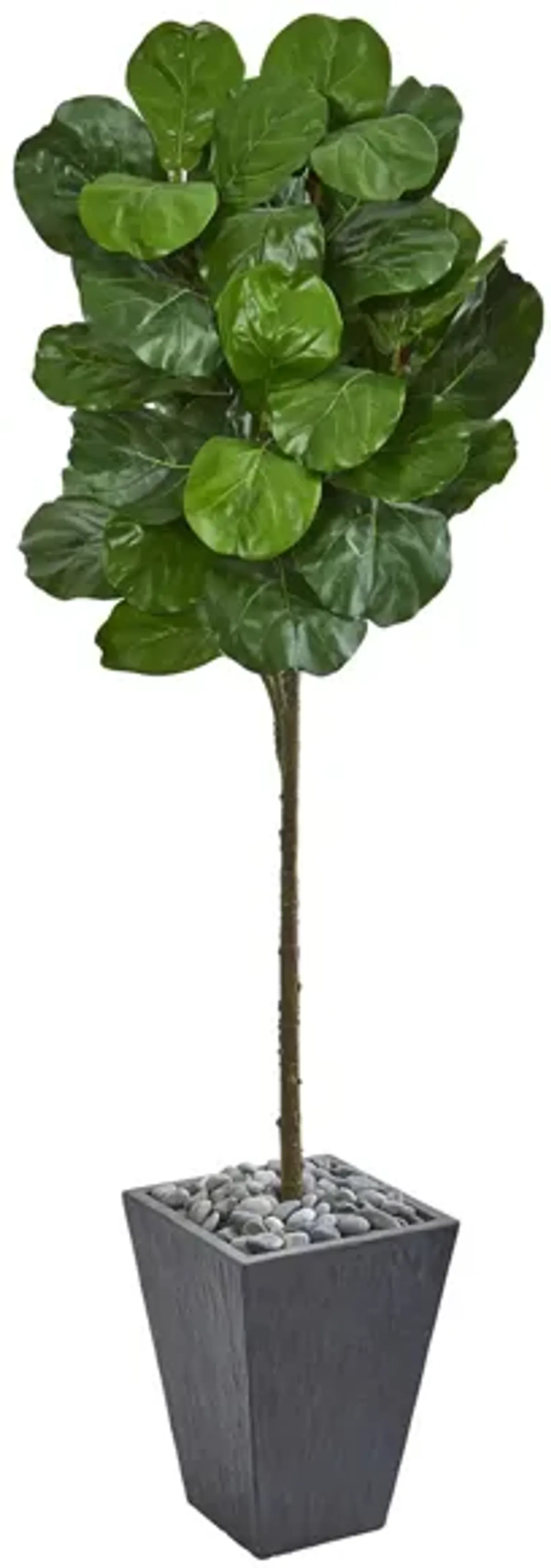 Fiddle Leaf Artificial Tree in Green by Bellanest