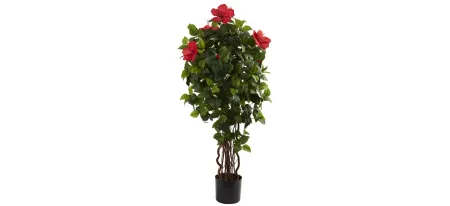 Hibiscus Artificial Tree in Green by Bellanest
