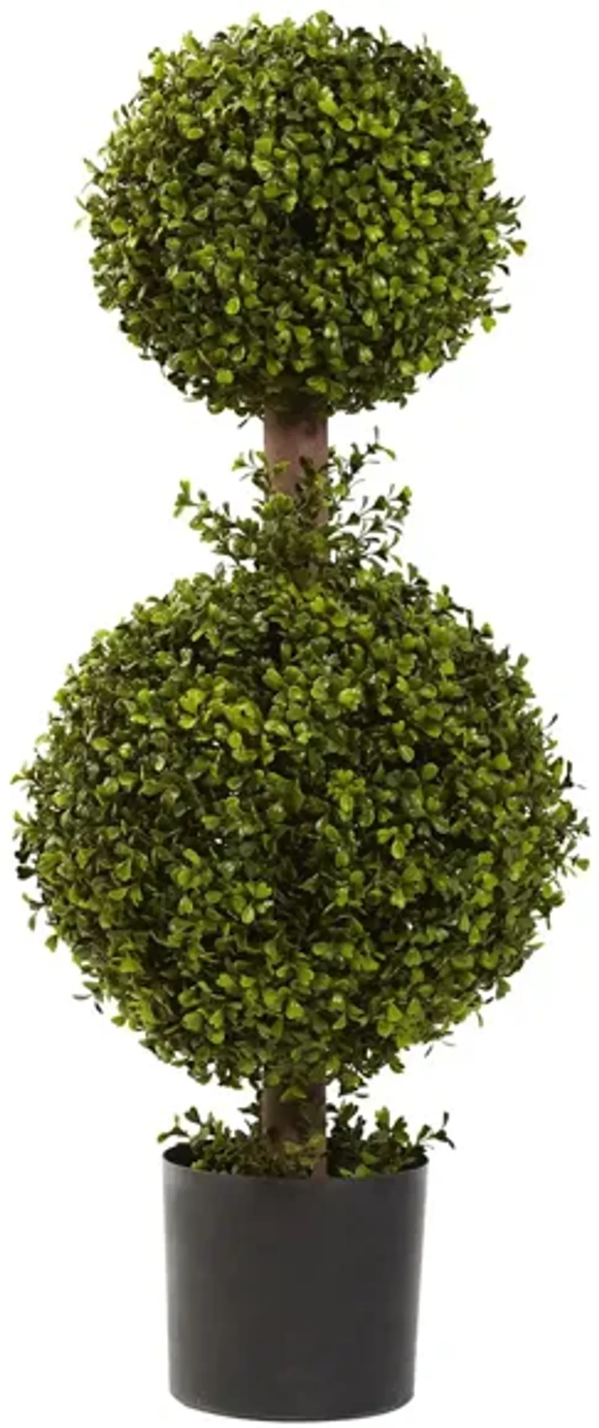 Double Boxwood Artificial Topiary
