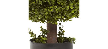 Boxwood Ball Artificial Topiary in Green by Bellanest