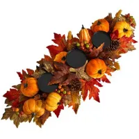 36in. Autumn Harvest Candelabrum Arrangement
