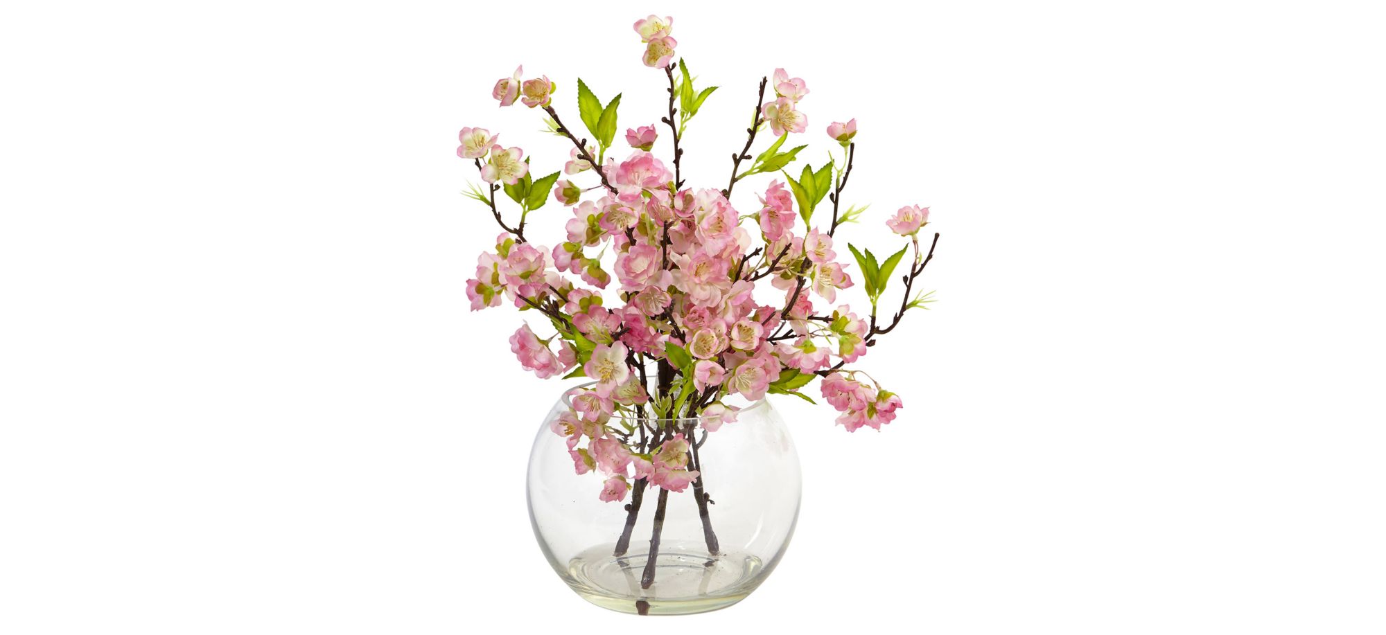 Cherry Blossom in Large Vase in Pink by Bellanest