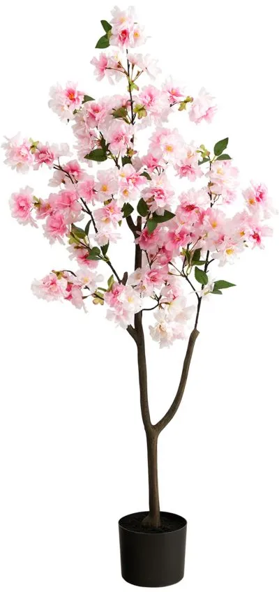 4ft. Cherry Blossom Artificial Tree in Pink by Bellanest
