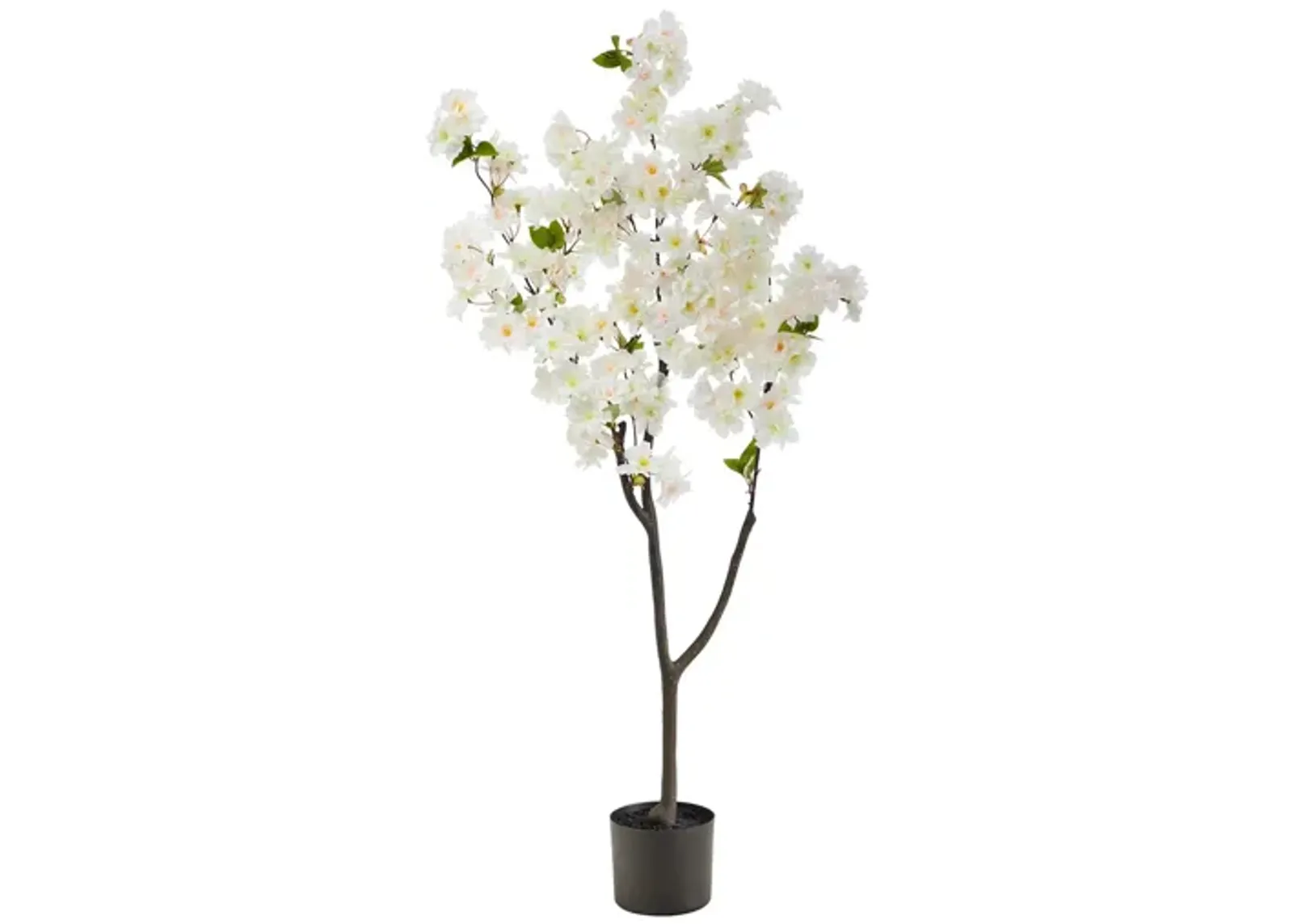 4ft. Cherry Blossom Artificial Tree in White by Bellanest