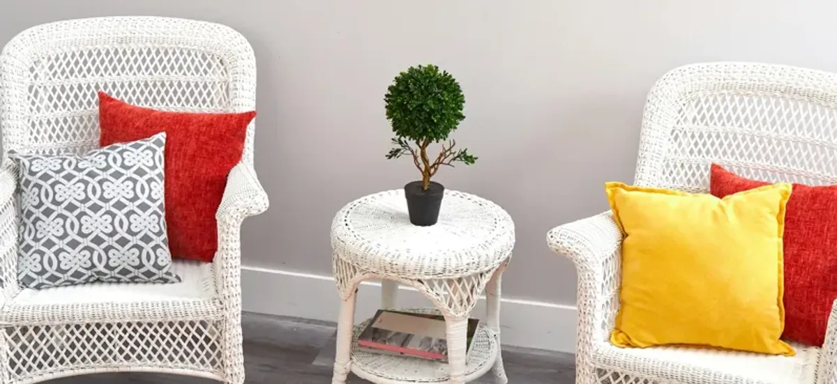 Boxwood Topiary Artificial Tree UV Resistant (Indoor/Outdoor)
