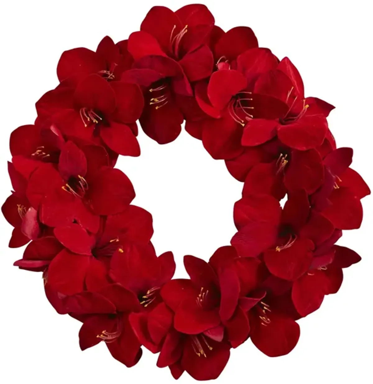 22” Amaryllis Wreath