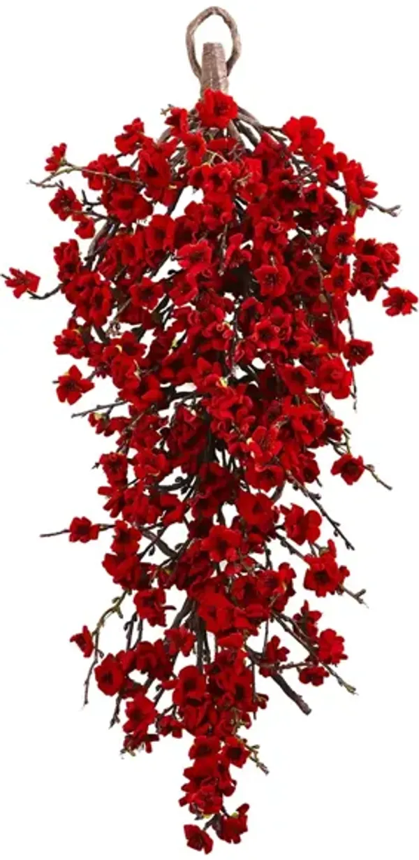 28" Plum Blossom Teardrop