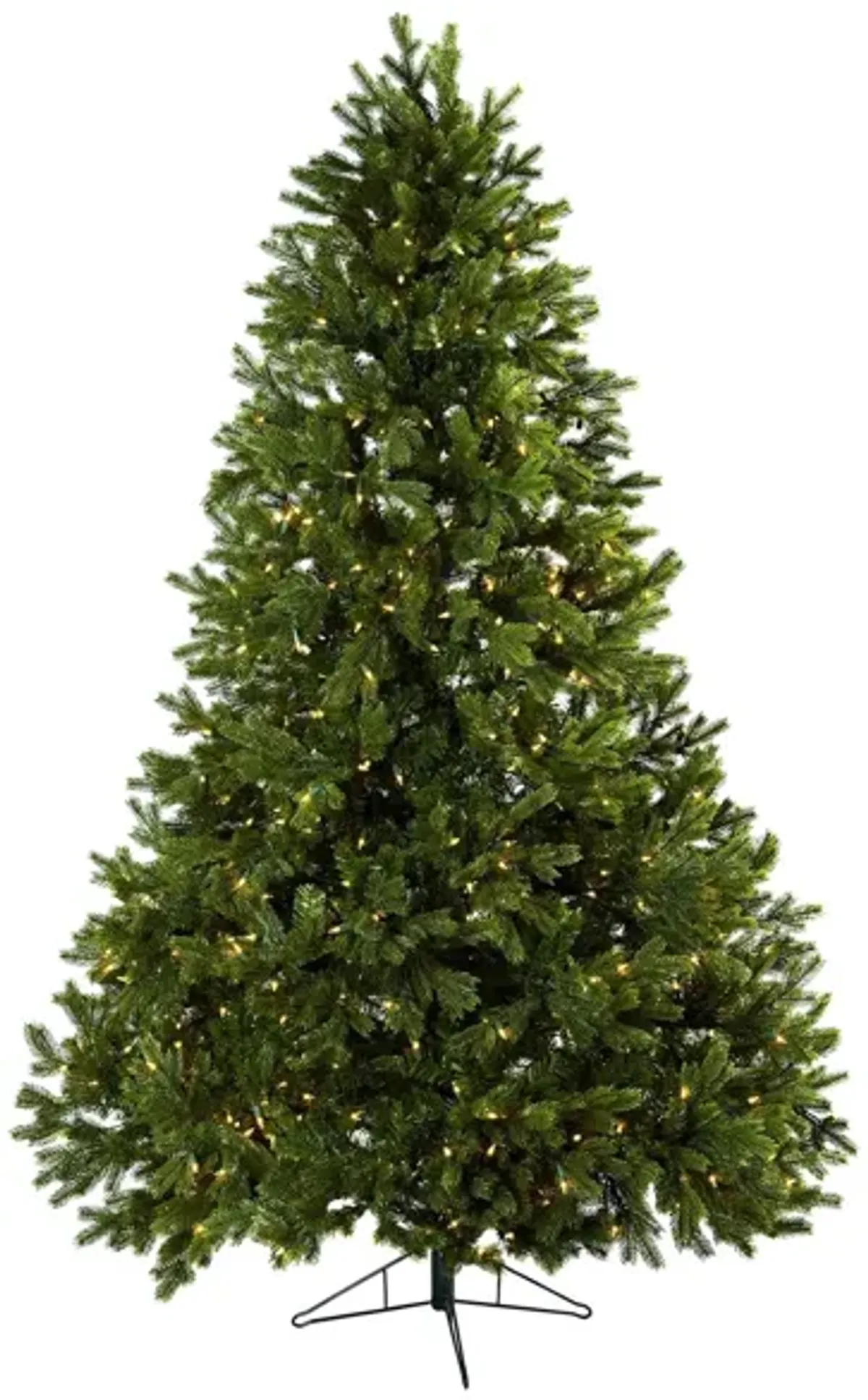 7.5' Royal Grand Christmas Tree with Clear Lights in Green by Bellanest