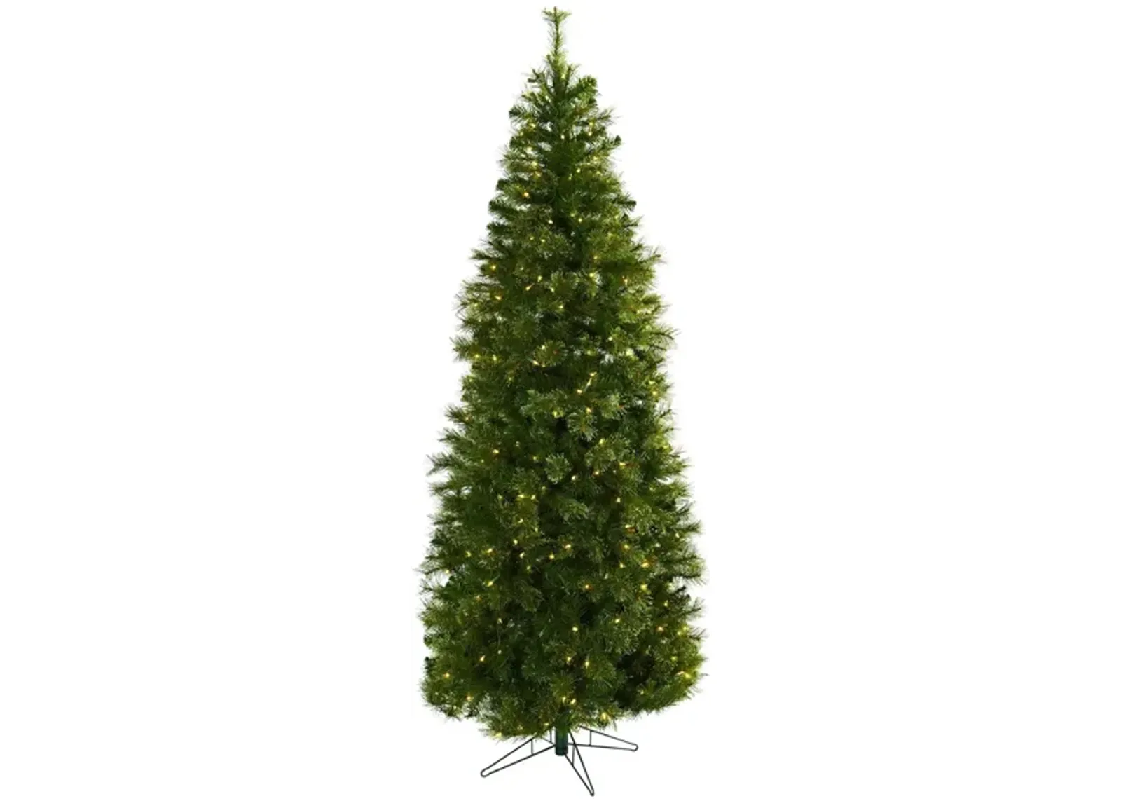 7.5' Cashmere Slim Christmas Tree with Clear Lights