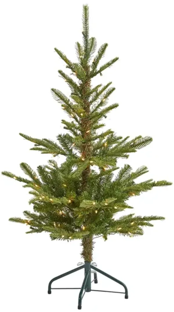 4ft. Pre-Lit Layered Washington Spruce Artificial Christmas Tree