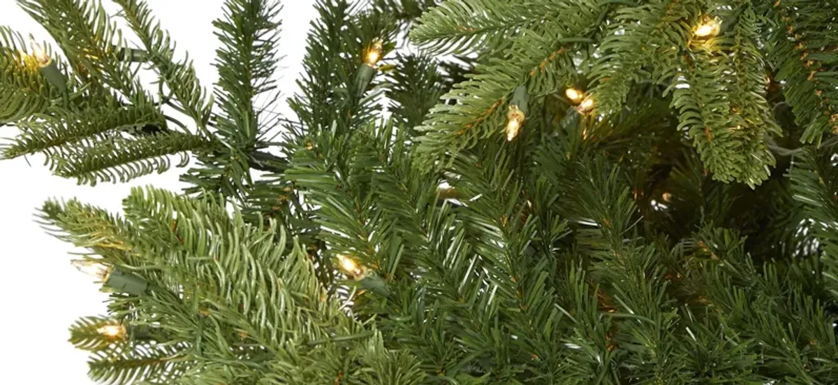 9ft. Pre-Lit Layered Washington Spruce Artificial Christmas Tree