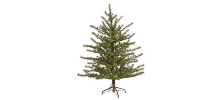 4ft. Pre-Lit Vancouver Mountain Pine Artificial Christmas Tree in Green by Bellanest