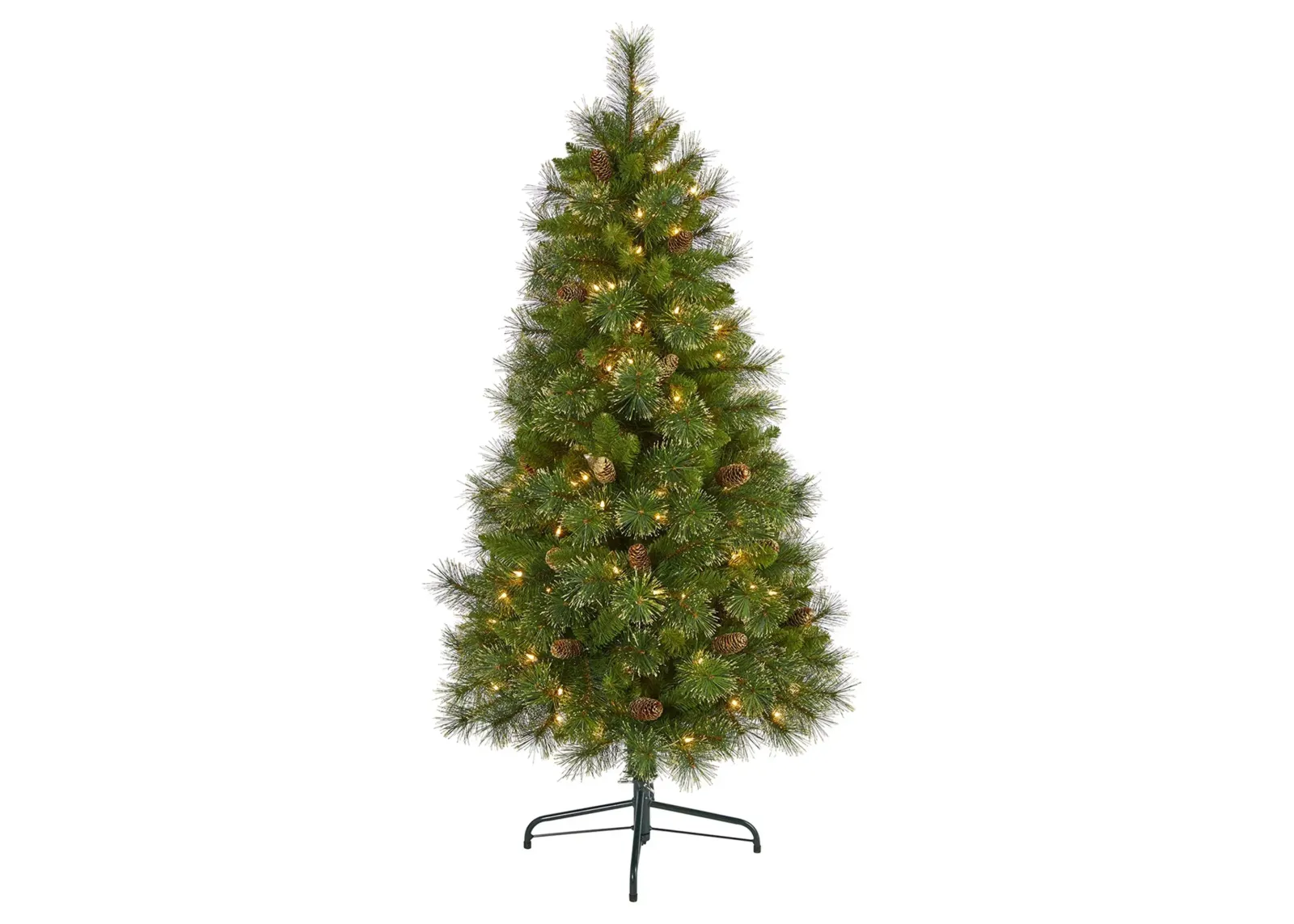 5ft. Pre-Lit Golden Tip Washington Pine Artificial Christmas Tree