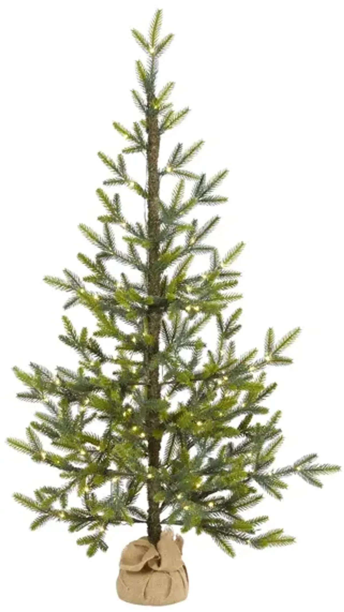 4ft. Pre-Lit Fraser Fir Artificial Christmas Tree in Green by Bellanest