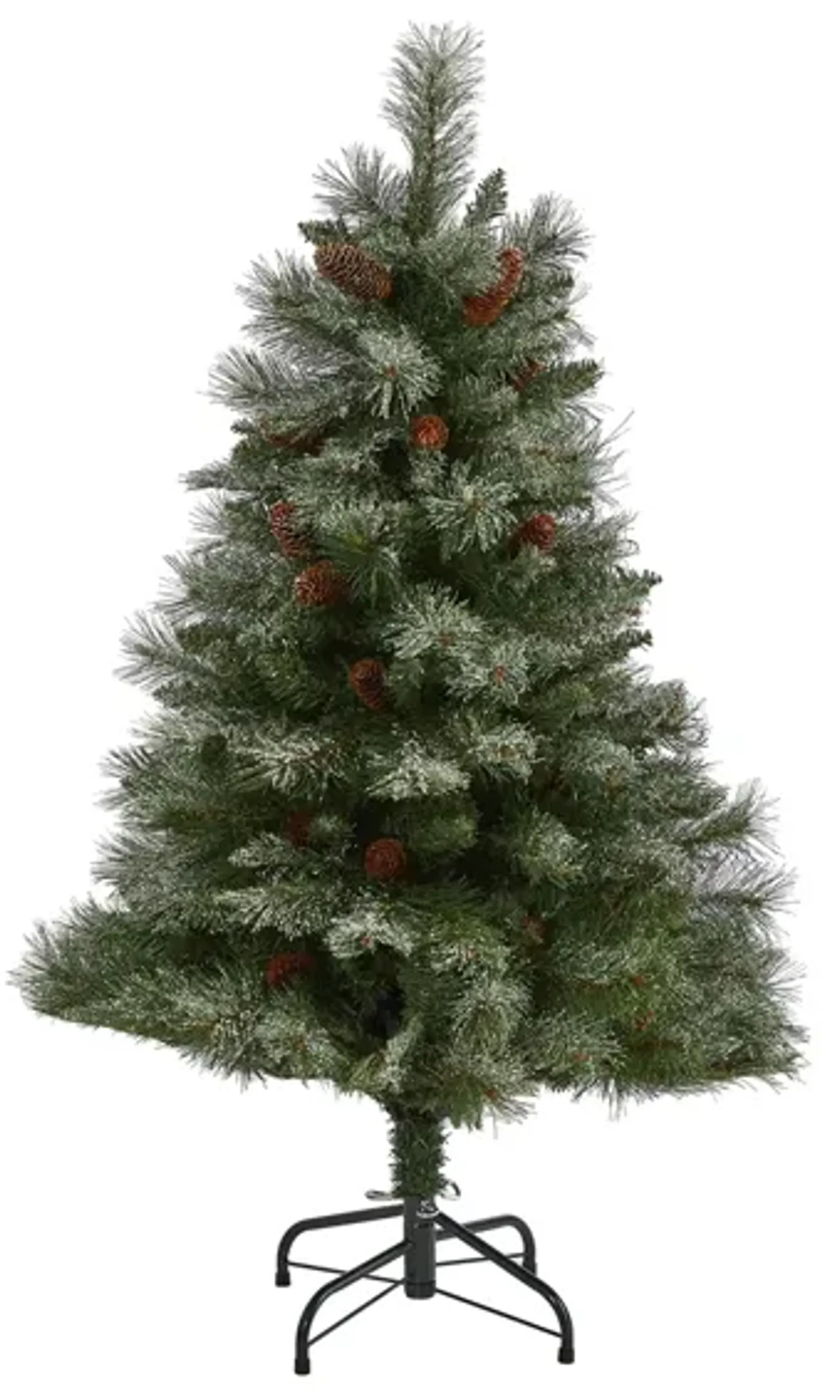 4ft. Snowed French Alps Mountain Pine Artificial Christmas Tree