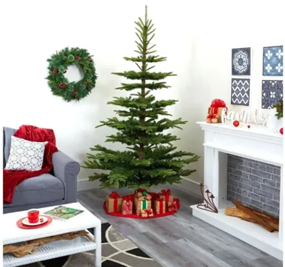 7.5ft. Layered Washington Spruce Artificial Christmas Tree