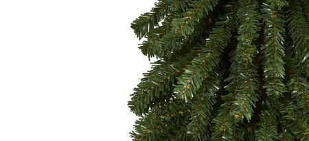 5ft. Grand Alpine Artificial Christmas Tree on Natural Trunk in Green by Bellanest