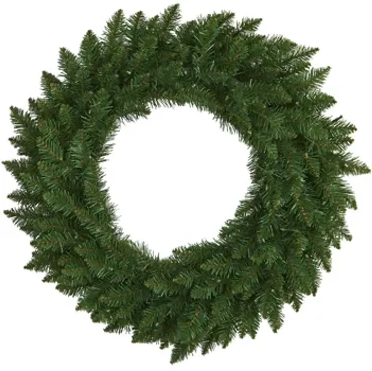24in. Pre-Lit Green Pine Artificial Christmas Wreath