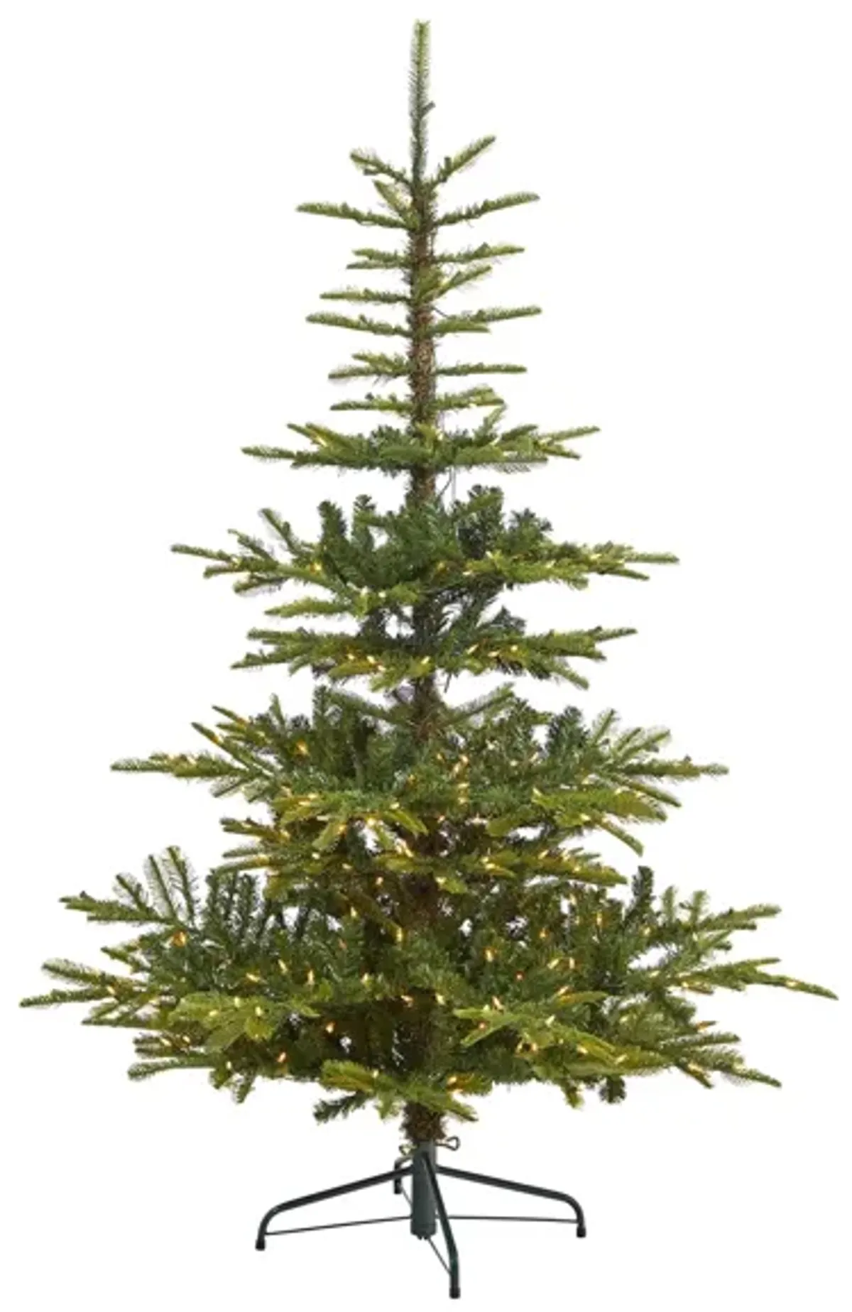 6ft. Pre-Lit Layered Washington Spruce Artificial Christmas Tree