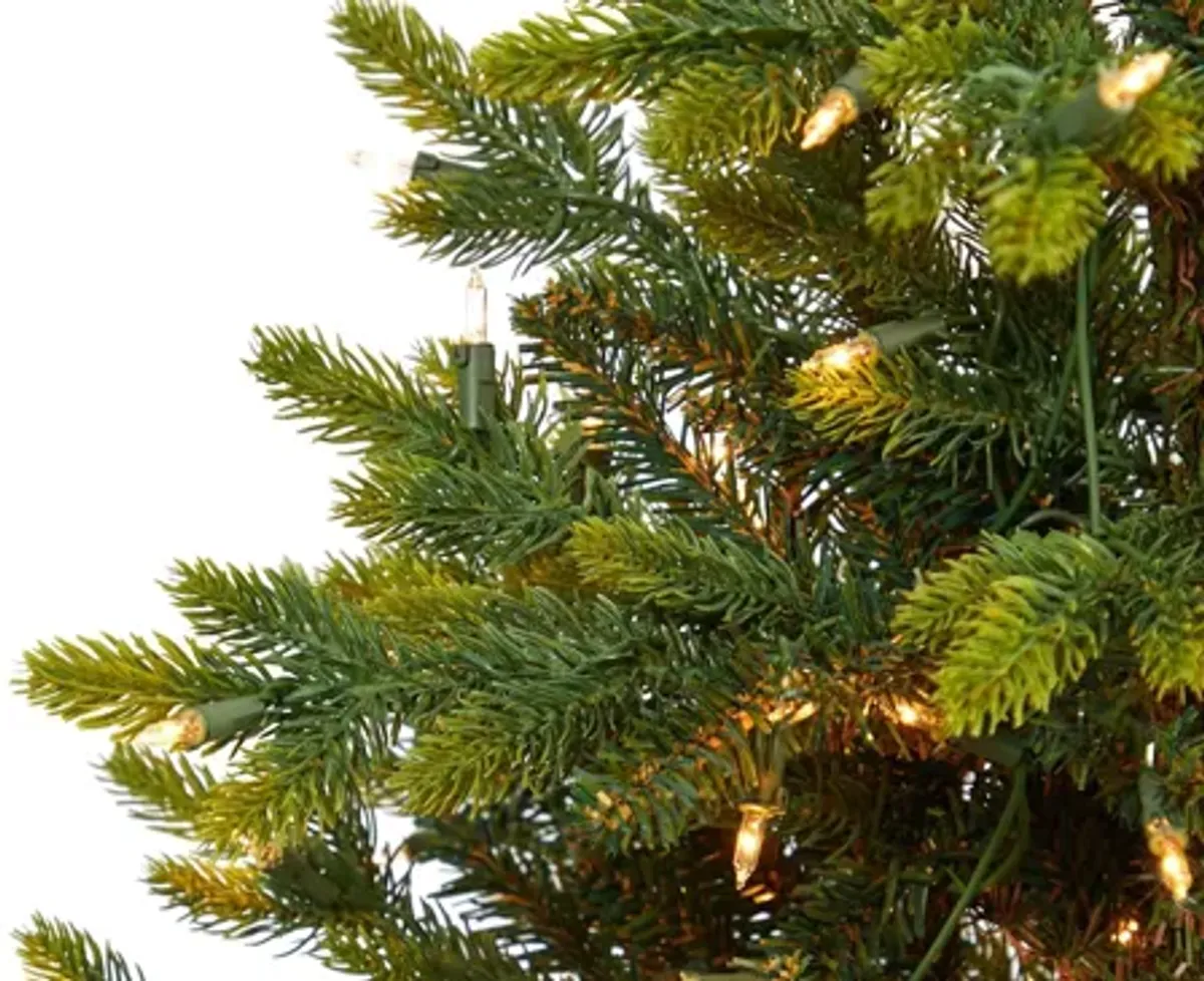 3ft. Pre-Lit North Carolina Fir Artificial Christmas Tree