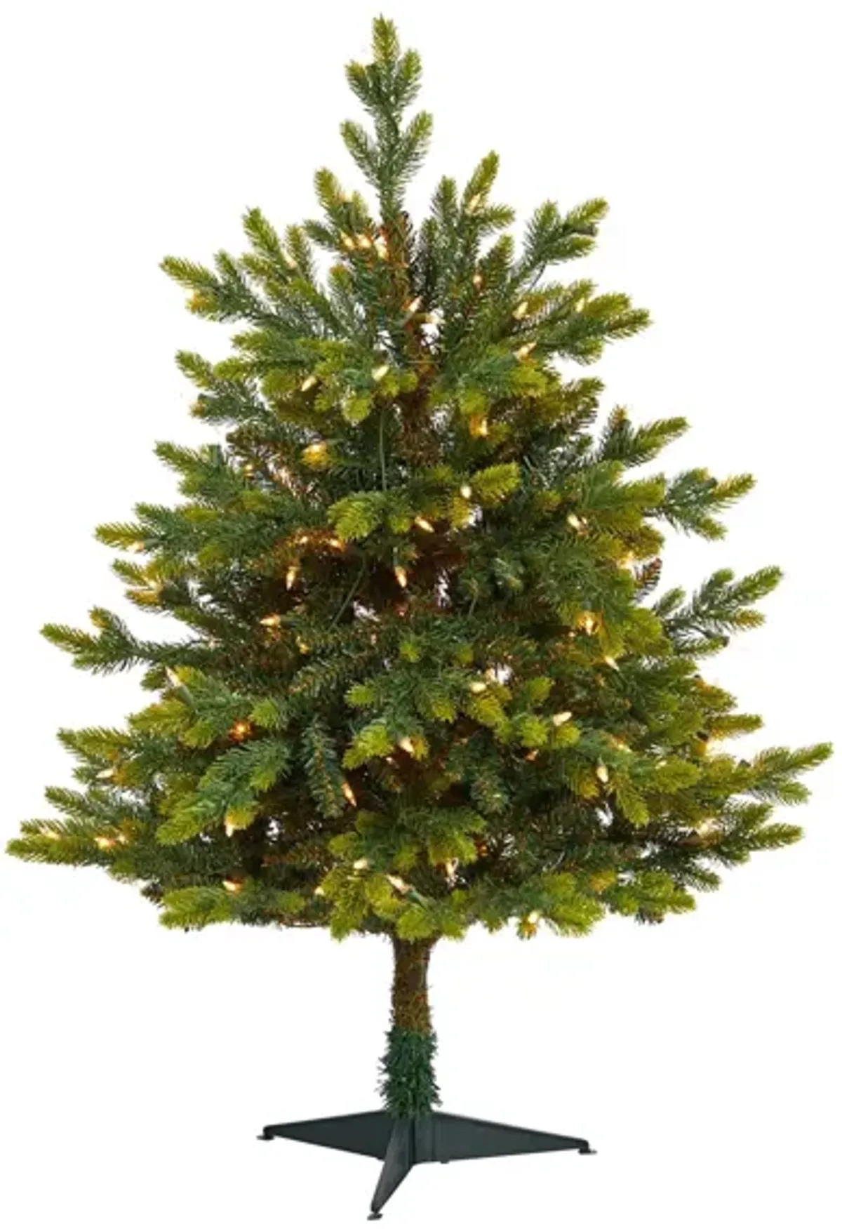 3ft. Pre-Lit North Carolina Fir Artificial Christmas Tree