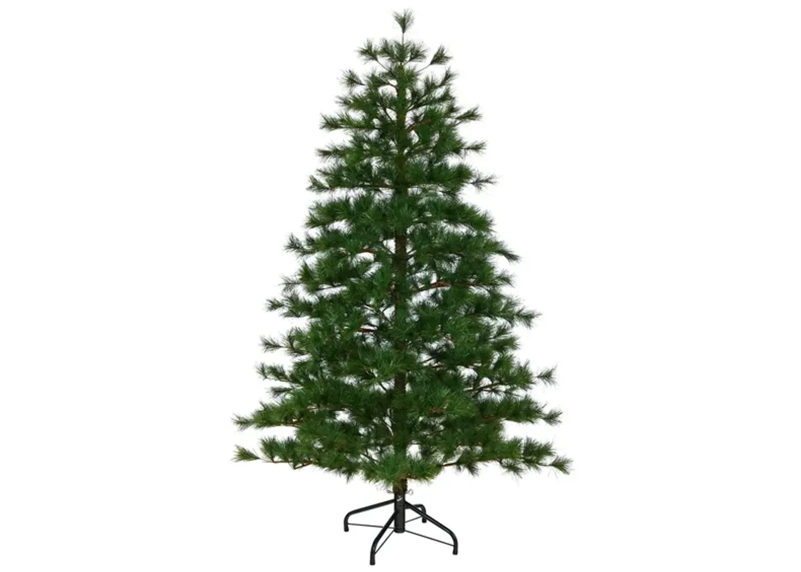 6ft. Yukon Mixed Pine Artificial Christmas Tree in Green by Bellanest