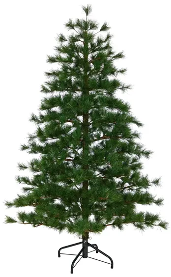 6ft. Yukon Mixed Pine Artificial Christmas Tree in Green by Bellanest