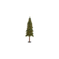 6ft. Pre-Lit Grand Alpine Artificial Christmas Tree in Green by Bellanest