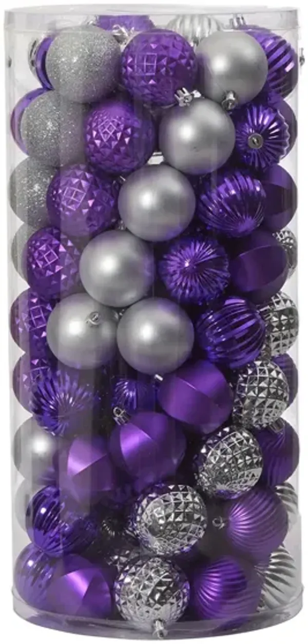 Shatterproof Christmas Tree Ornaments: Set of 101